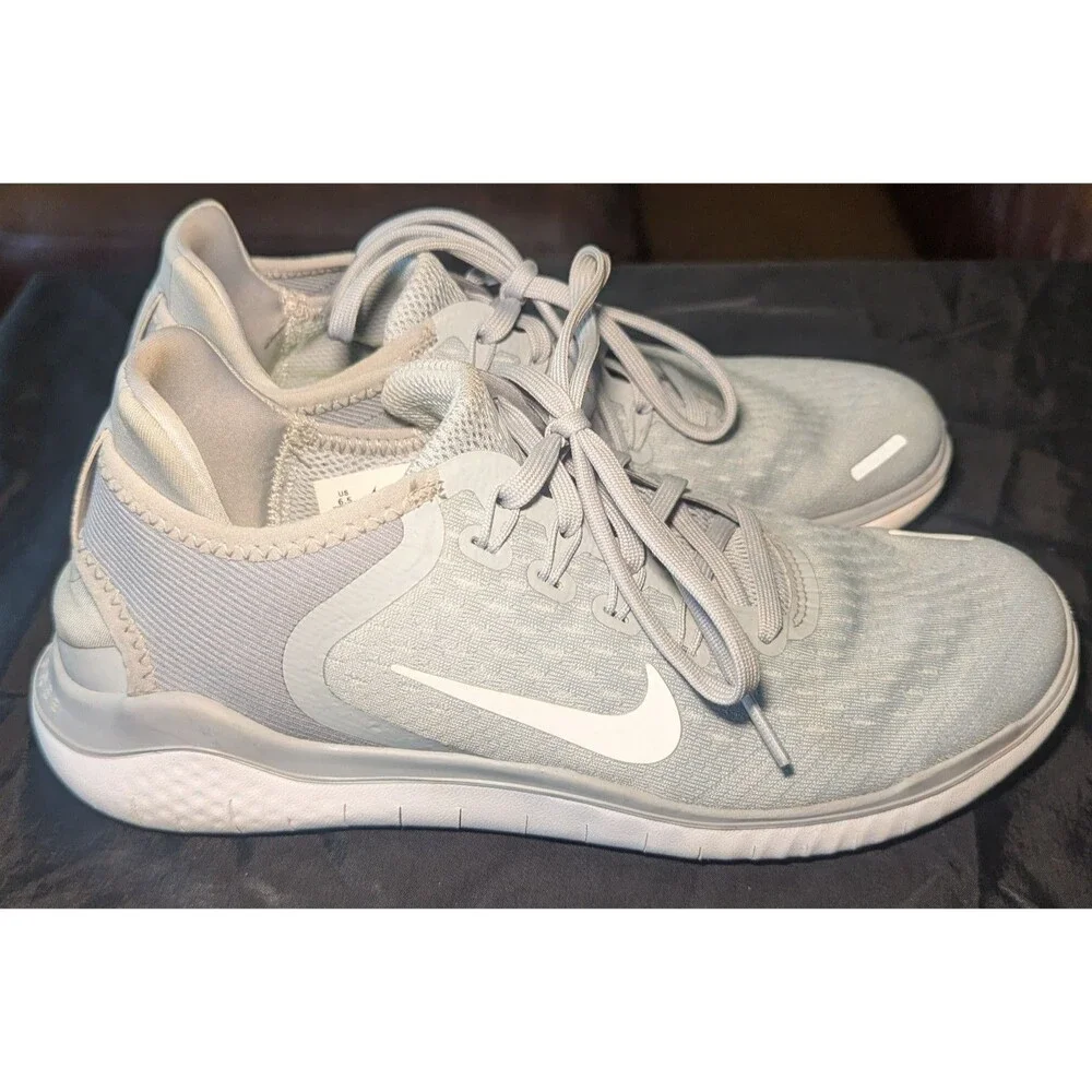 NIKE Free RN 6.5 Women's Wolf Gray Running Shoes Sneakers Lightweight Flexible